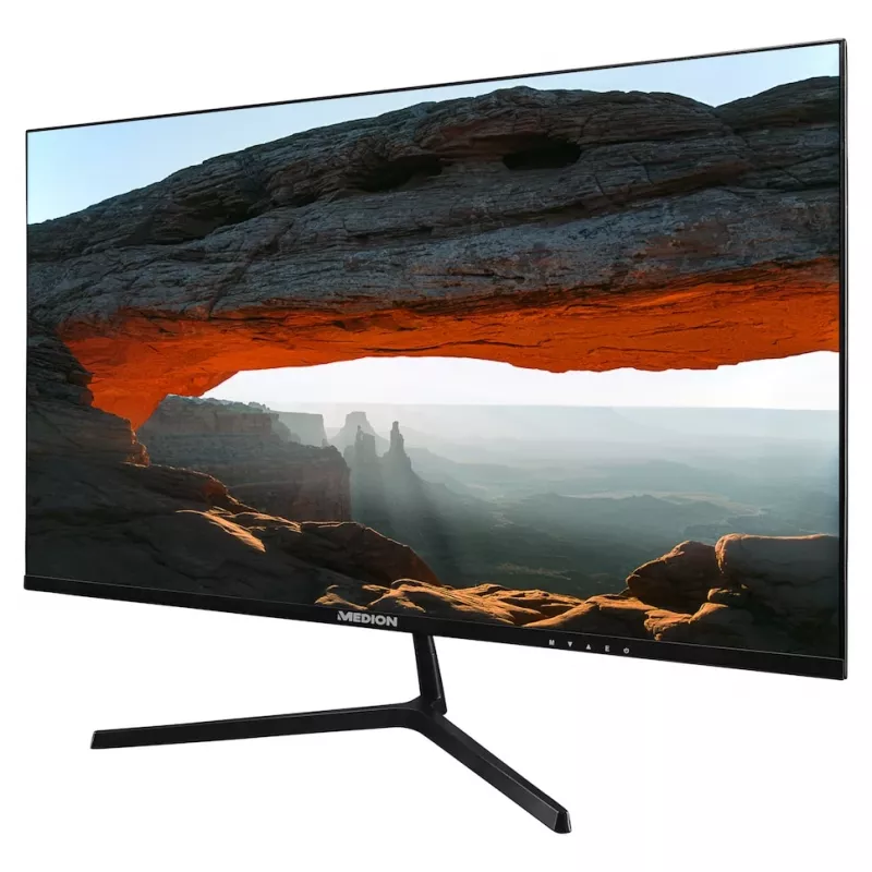 MEDION P52726 computer monitor 68.6 cm (27 inch) 1920 x 1080 pixels Full HD LCD Black