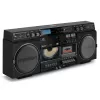 Music system MEDION LIFE P66538 — 20 W, 2-way speakers, DAB+/FM/PLL, Bluetooth, LCD display, black