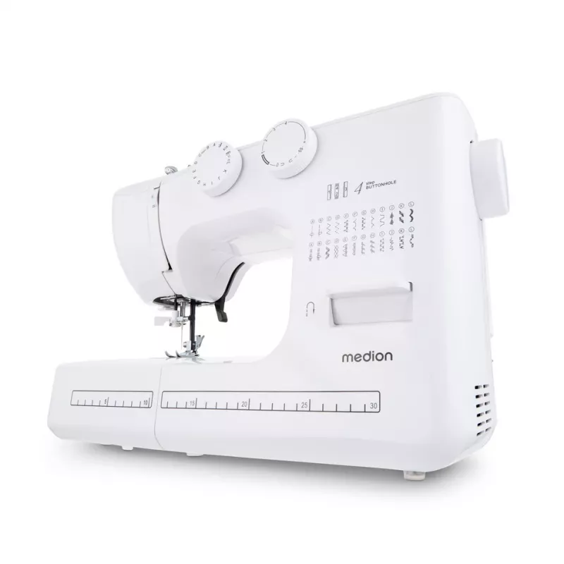 Sewing Machine MEDION LIFE SM60 Electric 60W 3 Bobbins White