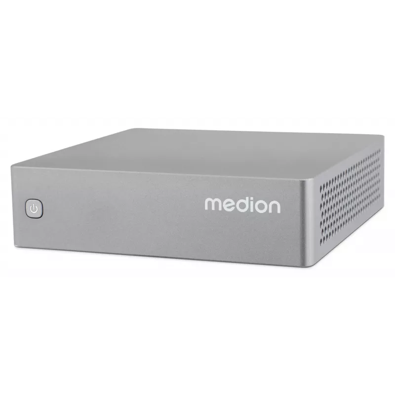 MEDION S06 MD35300 Intel® Core™ i5 i5-1335U 16 GB DDR4-SDRAM 512 GB SSD Mini PC Silver