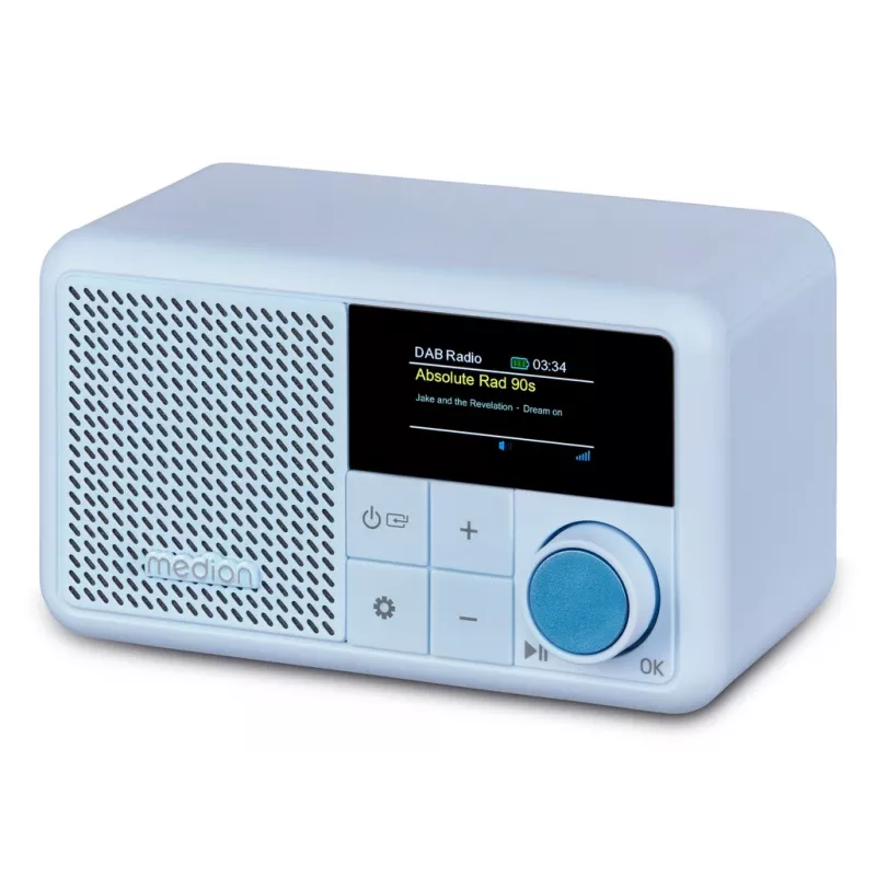 MEDION LIFE S66822 Tragbares Portable Digital Aqua colour