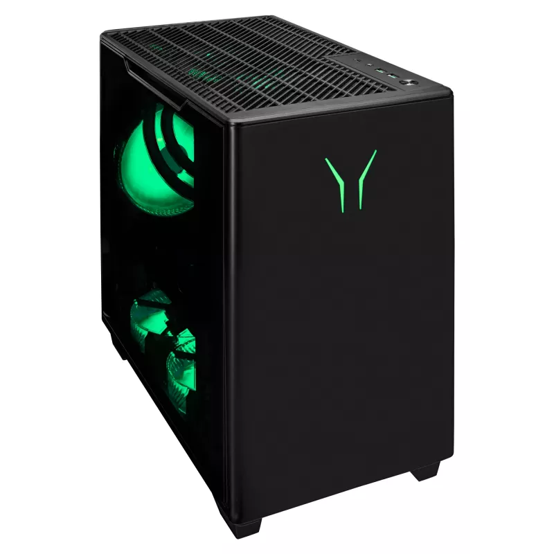 ERAZER Bandit P20 MD35462 Intel Core Ultra 7 265F 32 GB DDR5-SDRAM 1 TB SSD NVIDIA GeForce RTX 5070 Windows 11 Tower PC Black
