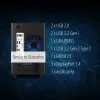 ERAZER Bandit P20 MD35462 Intel Core Ultra 7 265F 32 GB DDR5-SDRAM 1 TB SSD NVIDIA GeForce RTX 5070 Windows 11 Tower PC Black