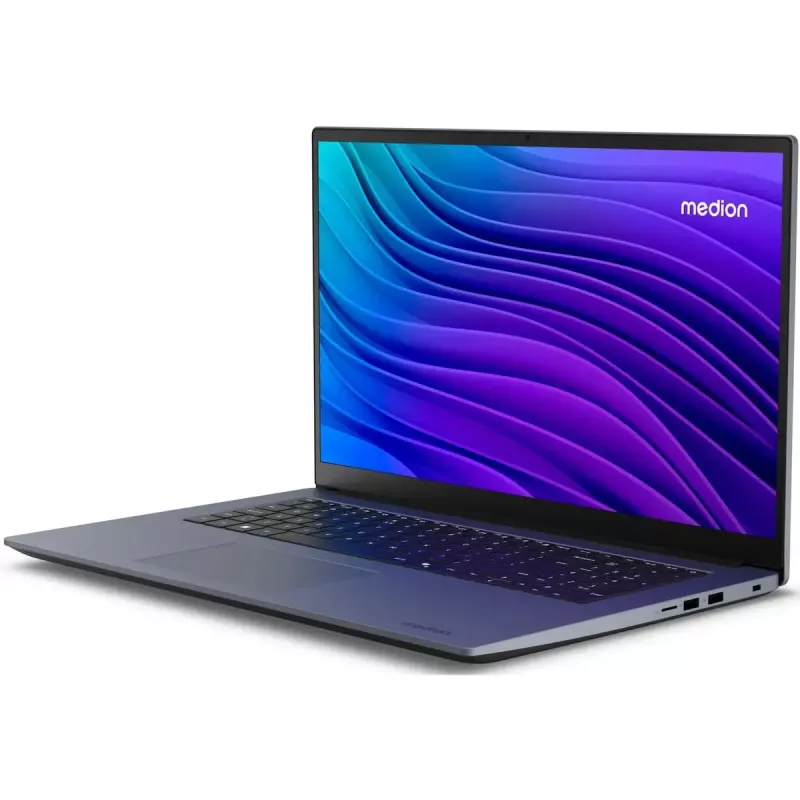 MEDION Avantum 17 E1e Intel Core 5 N100 Laptop 43.9 cm (17.3 inch) Full HD 4 GB DDR4-SDRAM 128 GB SSD Wi-Fi 5 (802.11ac) Windows 11 Home Black