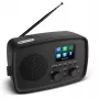 Internet radio MEDION 50078817 — DAB+/FM, Wi‑Fi (802.11a/b/g), 5W RMS, 2.4 inch TFT, black, Spotify support, IPX1