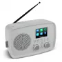 Internet radio MEDION 50078819 — DAB+/FM, Wi‑Fi (802.11a/b/g), 5 W RMS, 2.4 inch TFT display, grey, Spotify support