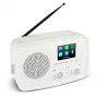 Internet radio MEDION 50078821 — DAB+/FM, Wi‑Fi 802.11a/b/g, 5 W RMS, 2.4 inch TFT, white