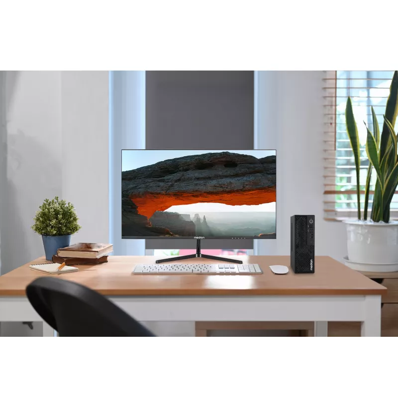 MEDION PICOWORX T80III MD340012 Intel Core Ultra 5 228V 32 GB DDR5-SDRAM 1 TB SSD Windows 11 Home Mini PC Black
