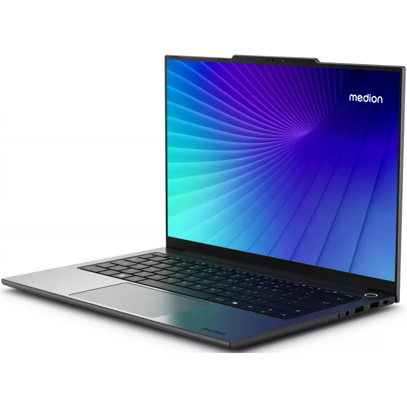 MEDION Signium 14 S1 MD600002 NL Intel Core 5 120U Laptop 35.6 cm (14 inch) 2.8K 16 GB DDR4-SDRAM 512 GB SSD Wi-Fi 6 (802.11ax) Windows 11 Home Grey