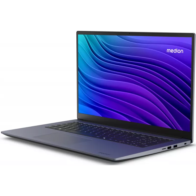 MEDION Avantum 17 E1e MD600001 Intel® N N100 Laptop 43.9 cm (17.3 inch) Full HD 4 GB DDR4-SDRAM 128 GB Flash Wi-Fi 6 (802.11ax) Windows 11 Home in S mode Grey