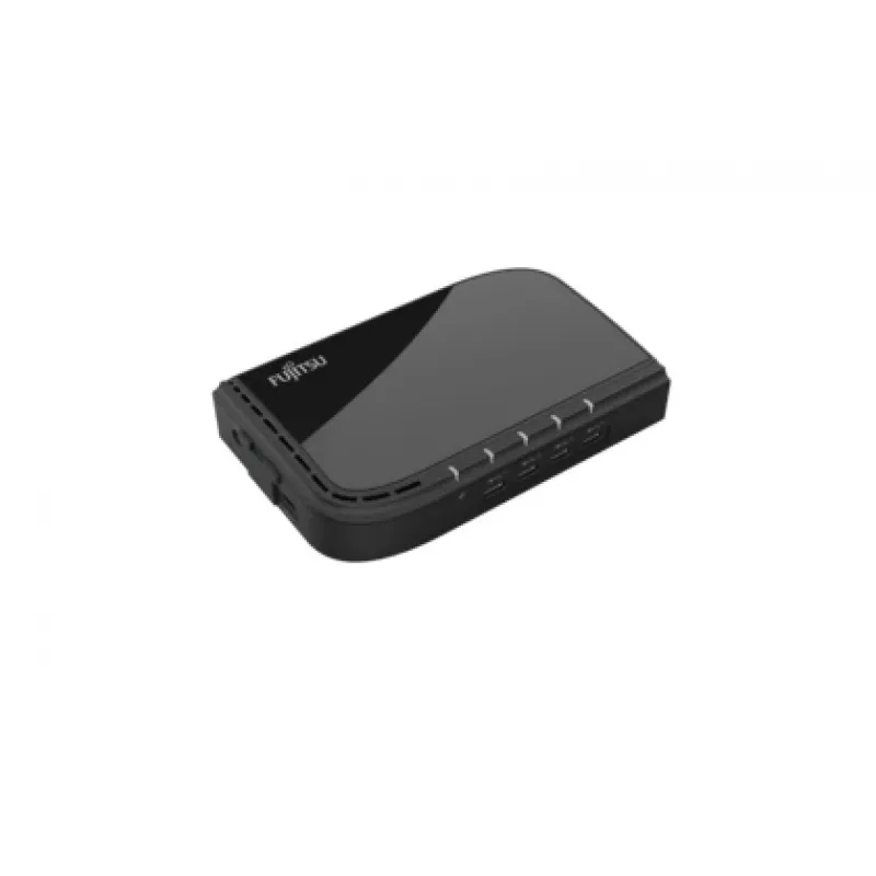 Fujitsu S26391-F6099-L404 interface hub USB 3.2 Gen 1 (3.1 Gen 1) Type-C Black