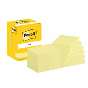 3M 7100290168 note paper Rectangle Yellow 100 sheets Self-adhesive