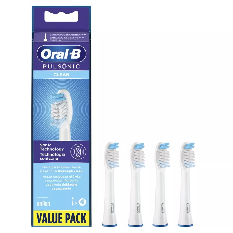 Oral-B Pulsonic Clean 4 pc(s) White