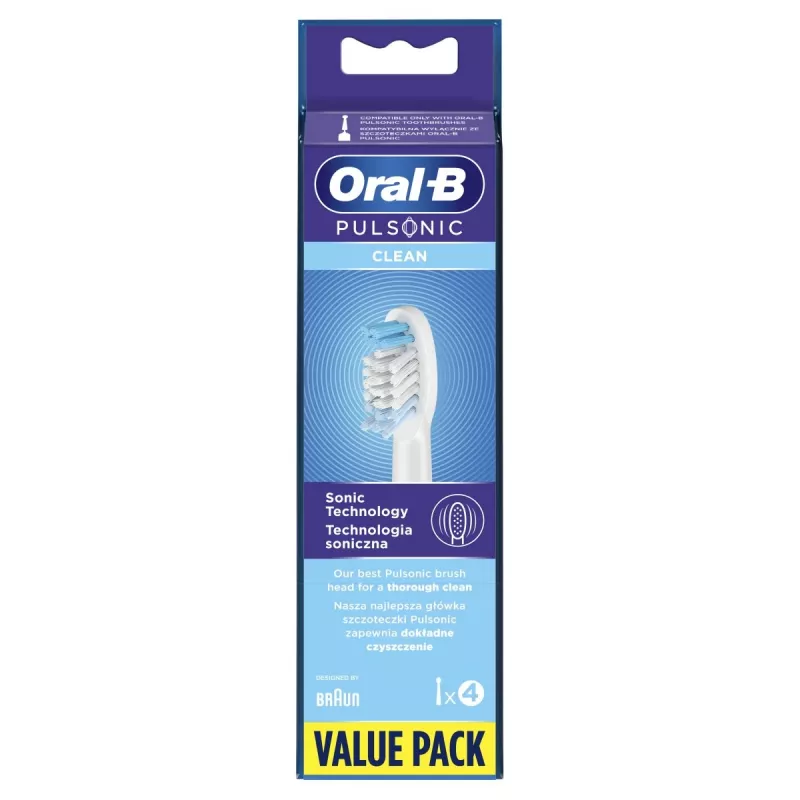 Oral-B Pulsonic Clean 4 pc(s) White