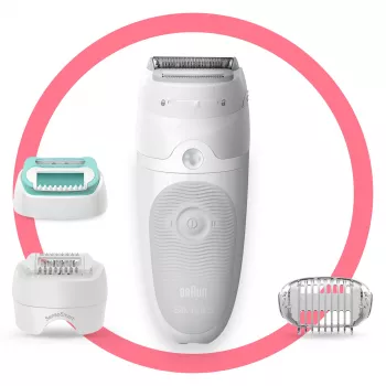 Braun Silk-épil 5 81770430 epilator 28 tweezers White