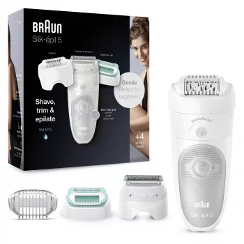 Braun Silk-épil 5 81770430 epilator 28 tweezers White