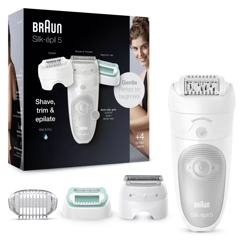 Braun Silk-épil 5 81770430 epilator 28 tweezers White