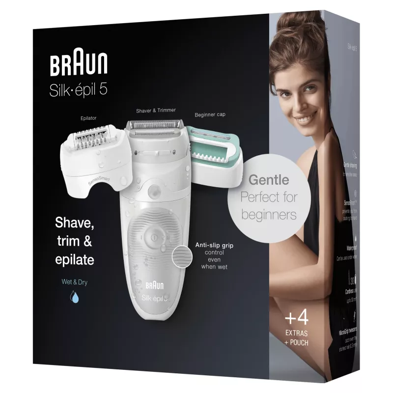 Braun Silk-épil 5 81770430 epilator 28 tweezers White