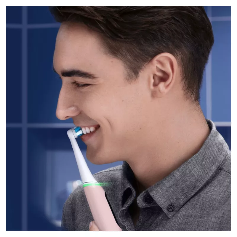 Oral-B iO 6S Adult Vibrating toothbrush Pink, White
