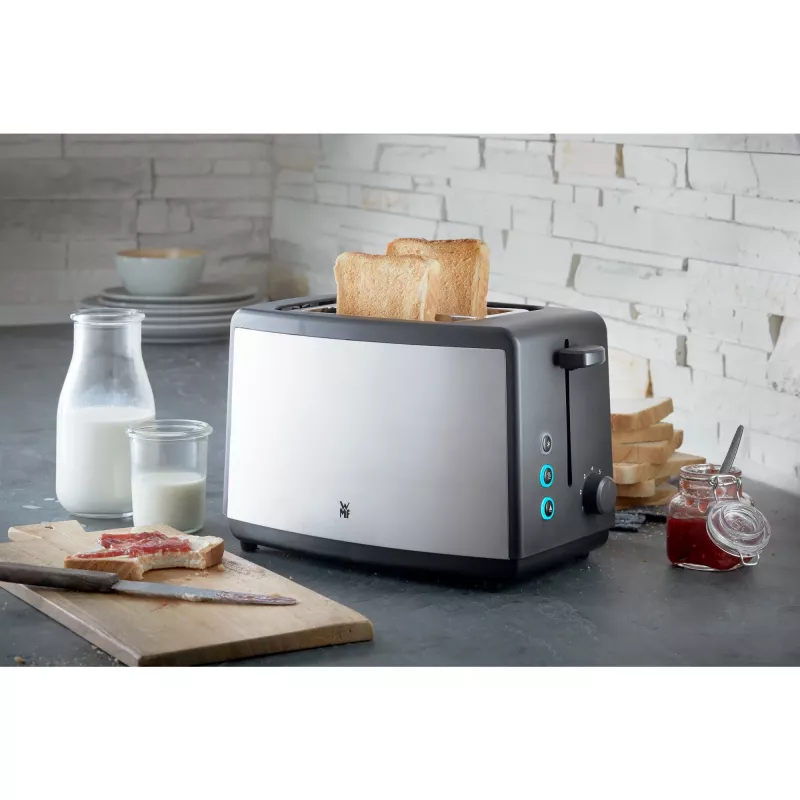 WMF Bueno 0414110011 7 2 slice(s) 800 W Black, Silver