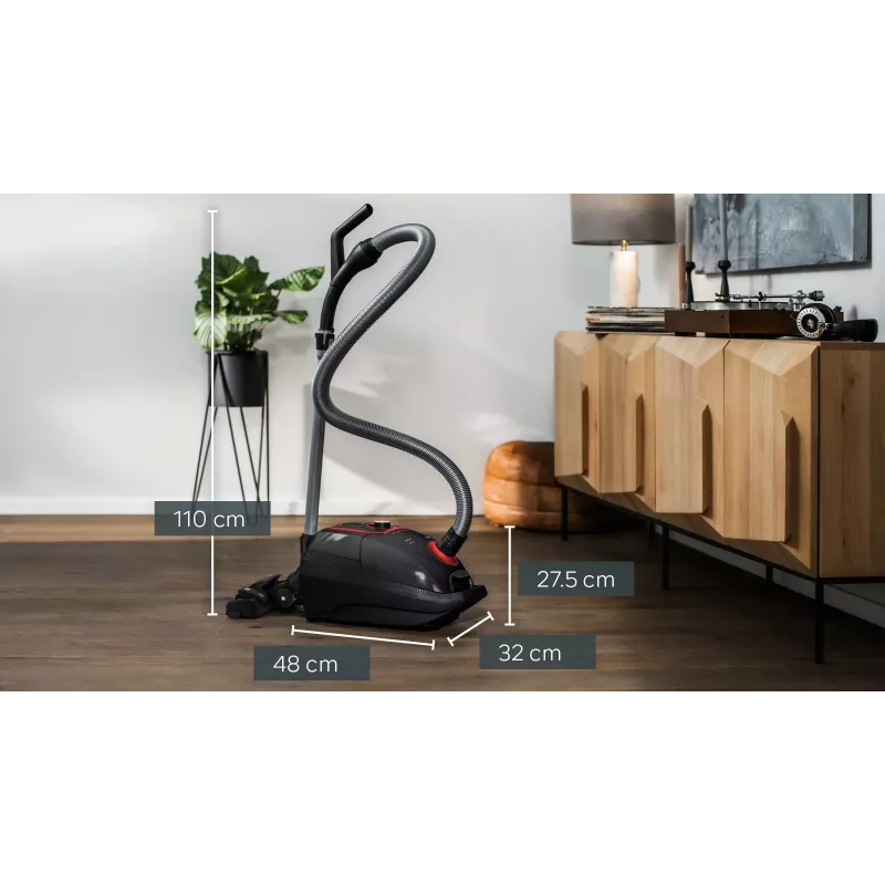Siemens VSZ7XTRM vacuum 5 L Cylinder vacuum Dry 750 W Dust bag