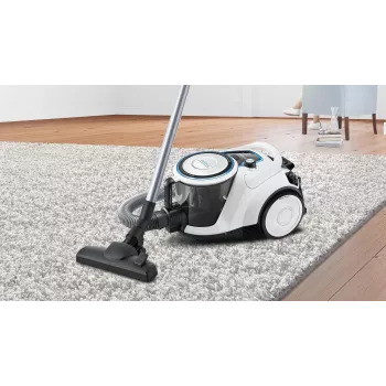 Bosch Serie 6 BGC41LSIL vacuum 2.4 L Cylinder vacuum Dry 600 W Bagless