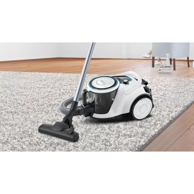 Bosch Serie 6 BGC41LSIL vacuum 2.4 L Cylinder vacuum Dry 600 W Bagless