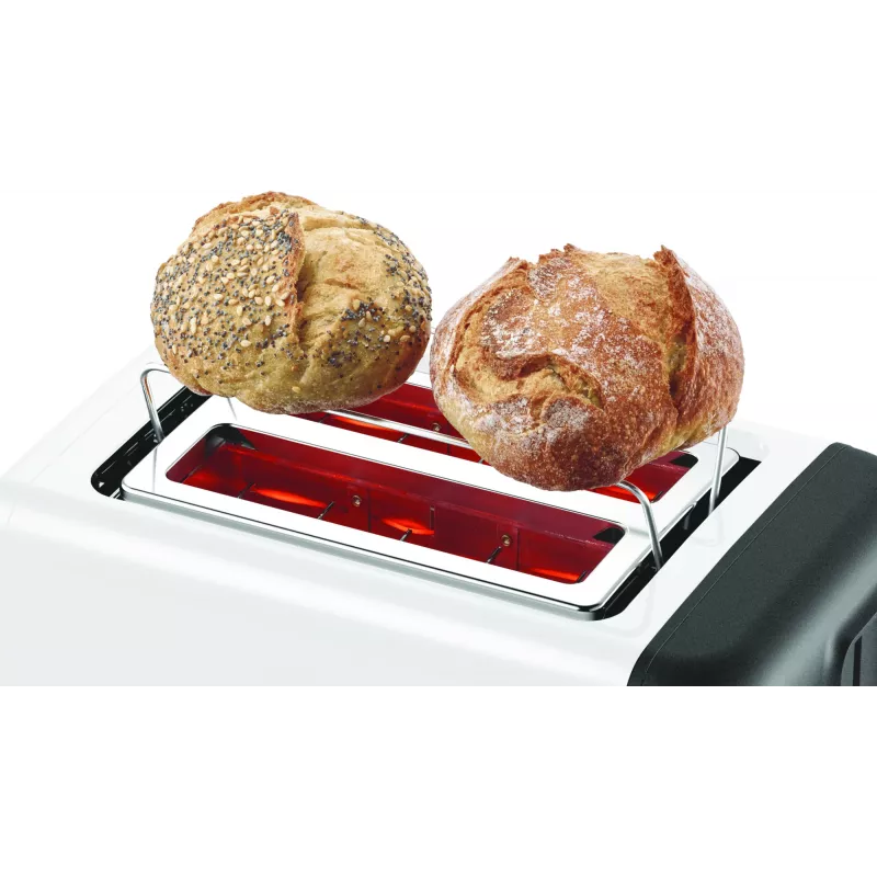 Bosch TAT3P421DE toaster 2 slice(s) 970 W Black, White