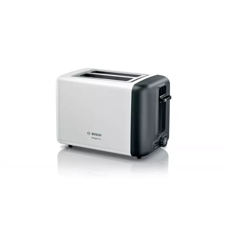 Bosch TAT3P421DE toaster 2 slice(s) 970 W Black, White