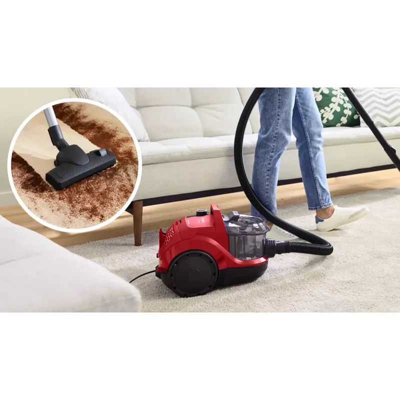Bosch BGS21CAR vacuum 2 L Drum vacuum Dry 750 W Bagless