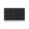ICY BOX IB-573SSK-12G 8.89 cm (3.5 inch) Backplane Black