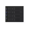 ICY BOX IB-574SSK-12G 8.89 cm (3.5 inch) Backplane Black