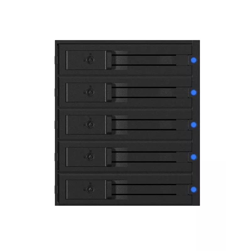 ICY BOX IB-575SSK-12G 8.89 cm (3.5 inch) Backplane Black