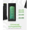 ICY BOX IB-1917M-C32 SSD enclosure Black M.2 USB powered