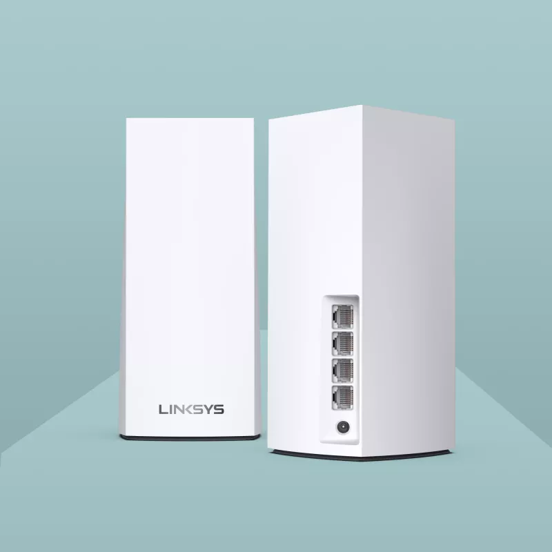 Linksys AX5400 Whole Home Mesh WiFi 6 Dual‑Band System, 2-pack