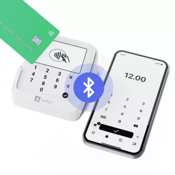 SumUp Solo Lite smart card reader Battery White