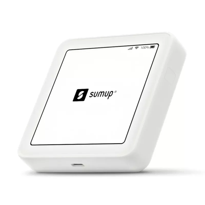 SumUp Solo smart card reader Battery Wi-Fi White
