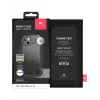 Hama Robust Real Carbon mobile phone case 15.5 cm (6.1 inch) Cover Black