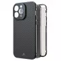 Hama 360° Glass mobile phone case 17 cm (6.7 inch) Cover Carbon