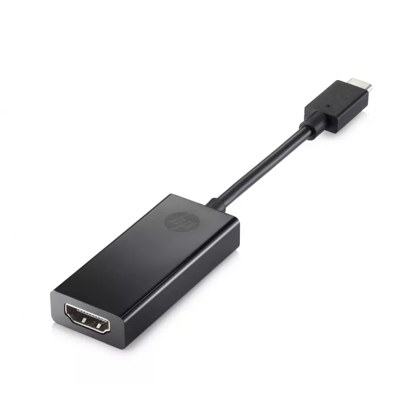 HP USB-C to VGA Adapter, Black, China, Windows 10, Windows 11, ChromeOS, Business, 0 - 40 °C