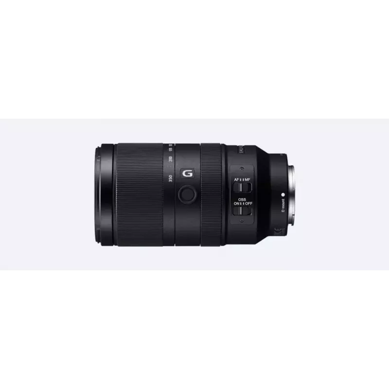 Sony E 70-350 mm F4.5-6.3 G OSS Camera Lenses, Black
