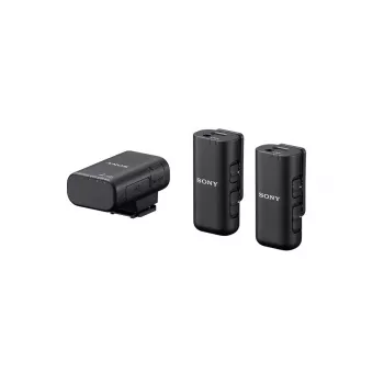 Microphone Sony ECM-W3 Black Digital camera microphone