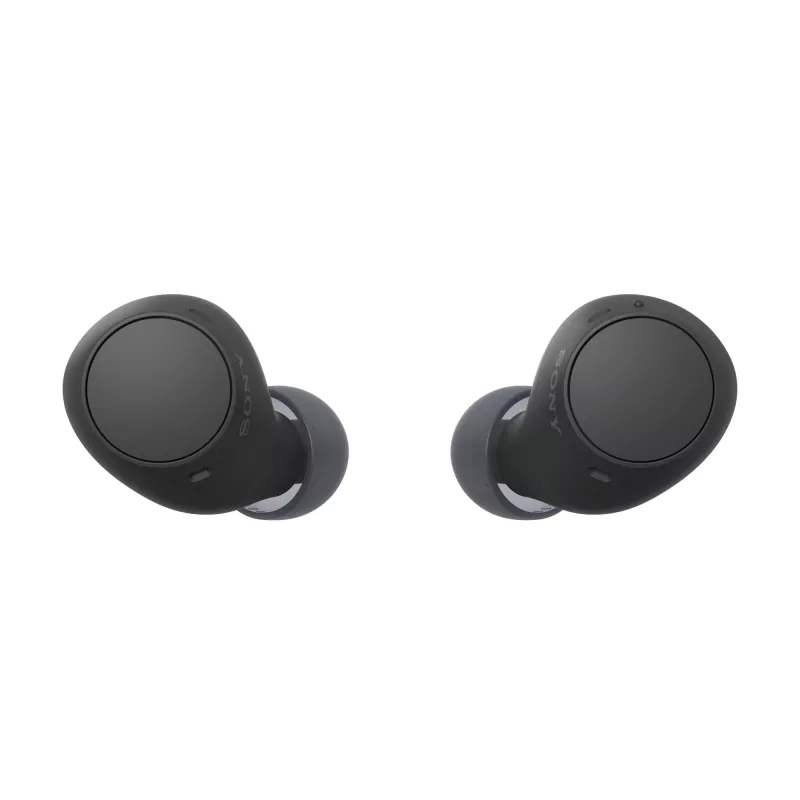 Headset Sony WF-C510 in-ear true wireless earbuds, Bluetooth 5.3, IPX4, 6 mm drivers, 22 h battery (with case) — Black