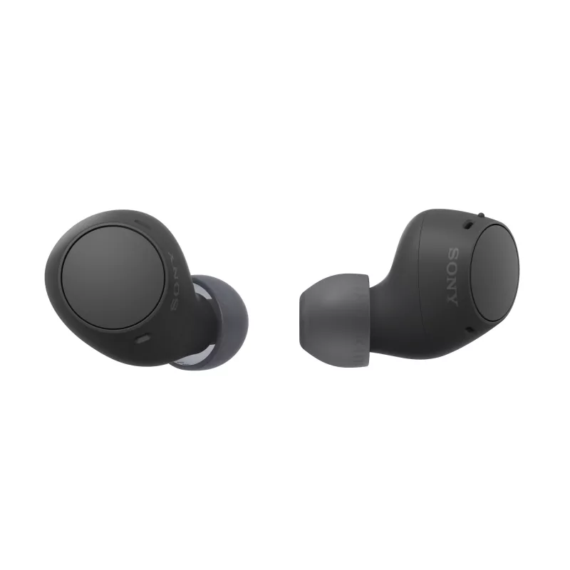 Headset Sony WF-C510 in-ear true wireless earbuds, Bluetooth 5.3, IPX4, 6 mm drivers, 22 h battery (with case) — Black
