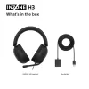 Wired over-ear headset Sony INZONE H3 — black, model MDRG300B.CE7