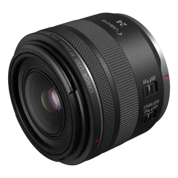 Canon Wide-Angle RF 24 mm F1.8 Macro IS STM Camera Lenses, Black