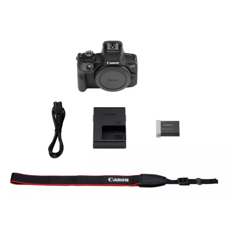 Mirrorless camera body Canon EOS R100, 24.1 MP CMOS, 6000×4000, 4K, black