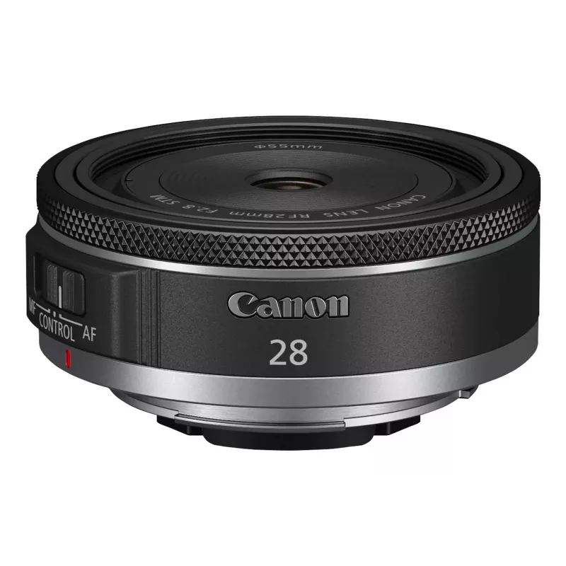 Canon Wide-Angle RF 28 mm F2.8 STM Camera Lenses, Black
