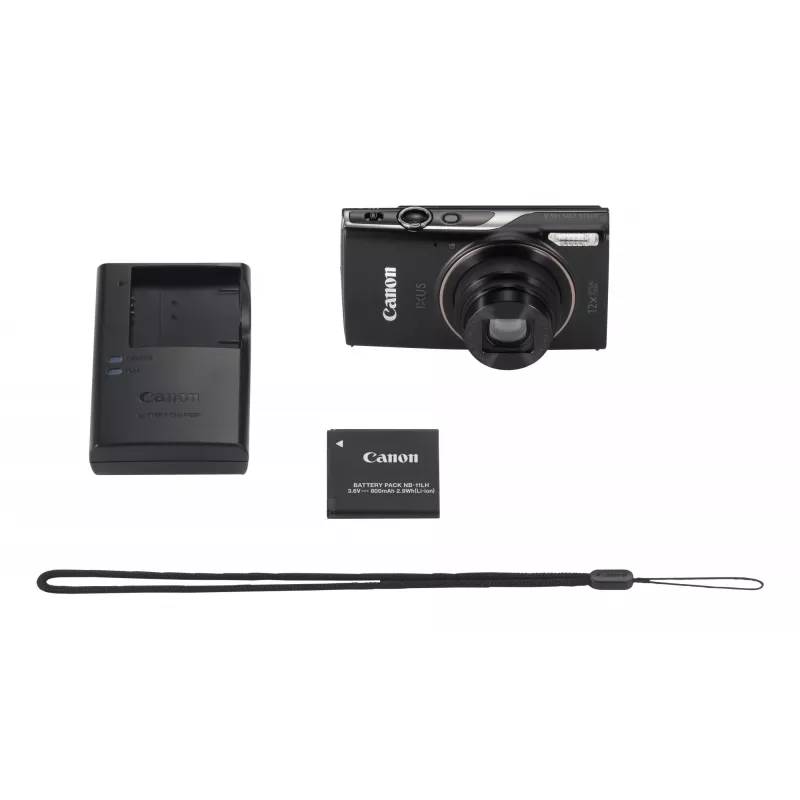 Canon Digital IXUS 285 HS A 1/2.3 inch Compact camera 20.2 MP CMOS 5184 x 3888 pixels Black
