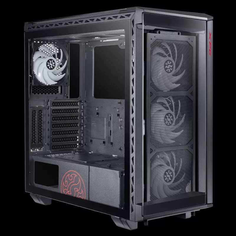 PC Case XPG BATTLECRUISER Midi Tower Black